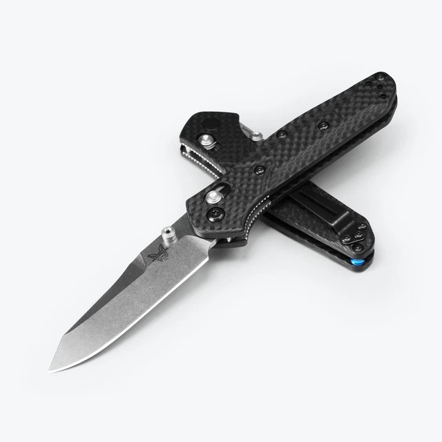 Benchmade 945-2 Mini Osborne, 2.92" CPM-S90V Blade, Carbon Fiber Handles W/ Clip