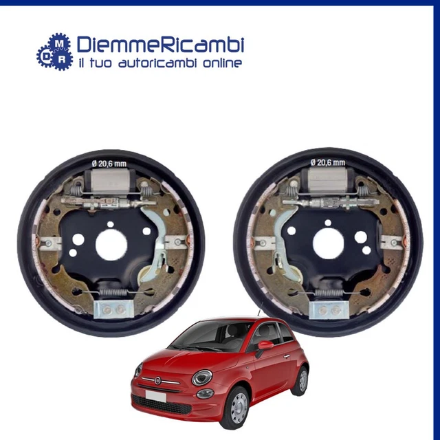 ATEC Germania Kit Freni Posteriori Completi Per Ford E Volvo Dischi Pieni 900475