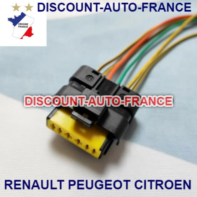 kit reparation connecteur fiche faisceau cable pour RENAULT PEUGEOT CITROEN FIAT