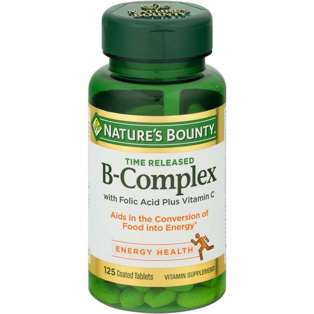 NATURE'S BOUNTY with Folic Acid plus Vitamin C, Tablets 125