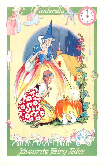 Cinderella - Favourite Fairy Tales - Lr Steele - Postcard