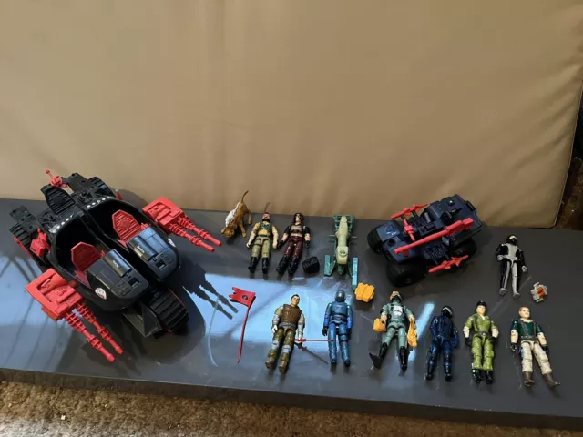 80s Action Force Accessories Weapons G I Joe Figures Vehicles Bundle Lot 2 Of 2