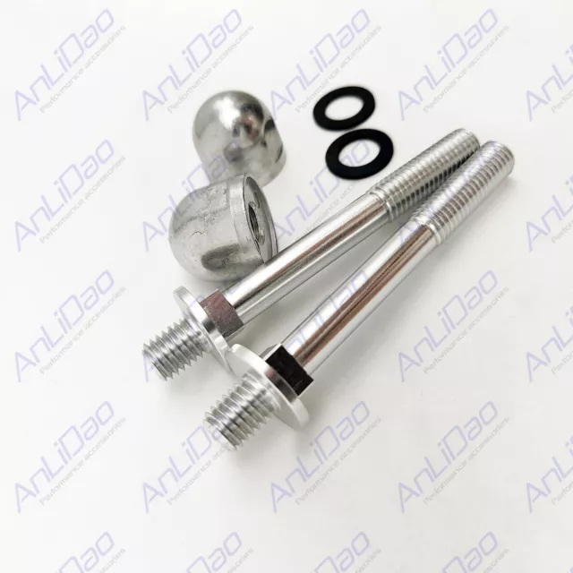 55989A8 8M0030655 Fit For Mercruiser Quicksilver Round Acorn Anode & Bolt Kit 3