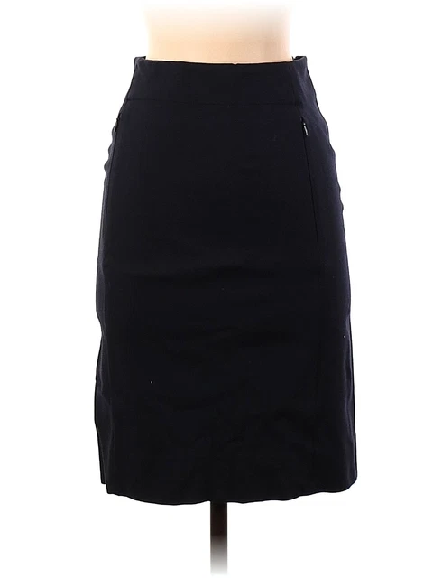 Diane von Furstenberg Women Black Casual Skirt 2