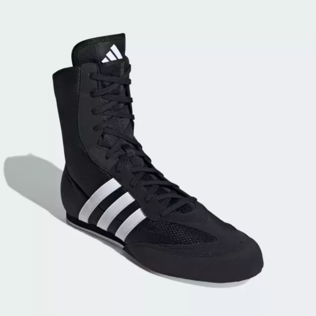 Adidas Box Hog 2.0 Boxing Boots Adult Sparring Trainers Mens Training Ring Shoes