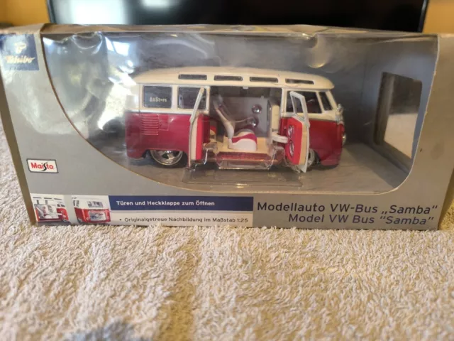 VW Bus Samba Tchibo 1:25 Volkswagen Bulli