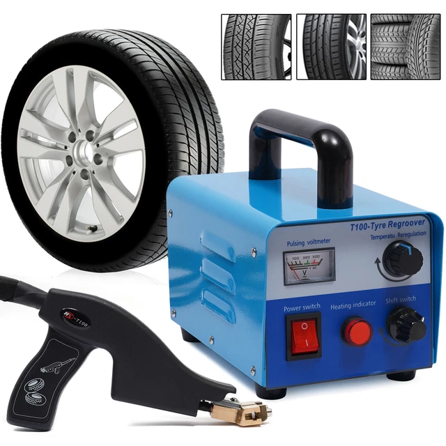 400W TRUCK TIRE Grooving Groover Rubber Cutter Tyre Grooving Machine