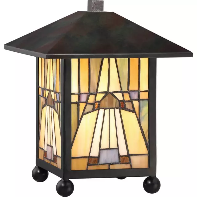 Desk Lamp Stained Glass Tiffany Style Accent Reading Lamp