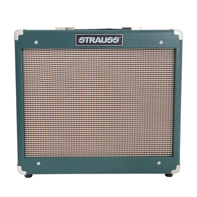 Strauss SVT-15R 15 Watt Combo Valve Amplifier with Reverb (Green) Brand New