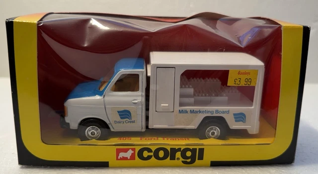 VINTAGE CORGI - FORD TRANSIT MK2 MILK FLOAT - DAIRY CREST - AS PHOTO