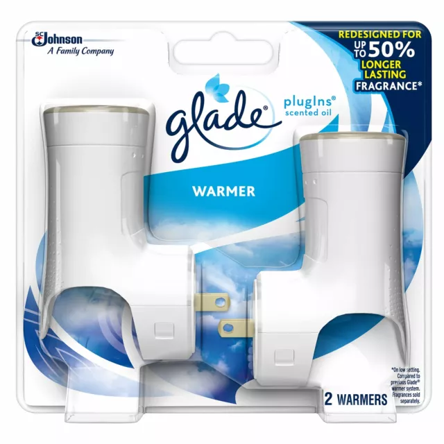 Glade PlugIns Scented Oil Warmer Essential Oil Infused Wall Plug in 2 count