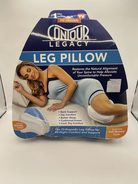 Almohada para piernas Contour Legacy reduce la presión en la espalda baja rodillas espalda espalda espalda espalda ENVÍO RÁPIDO