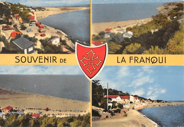Cpa 11 Souvenir De La Franqui