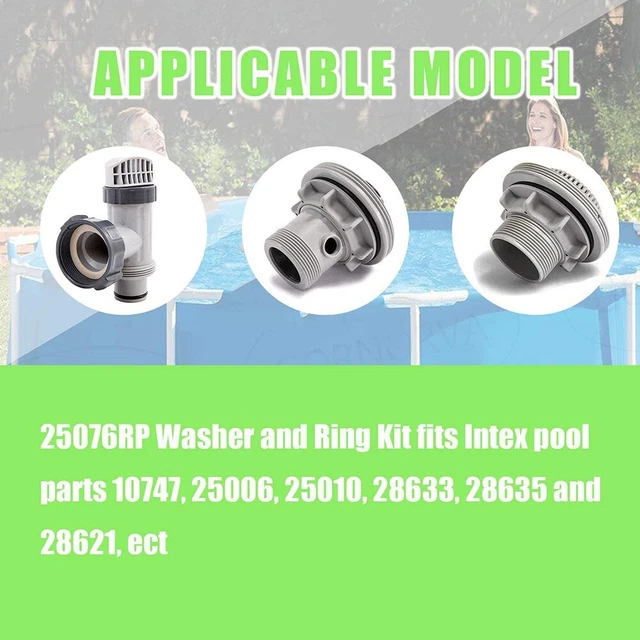 Joint Torique Pour Pompe De Piscine Power Flo - Noir - SPX1495Z1 - Hayward