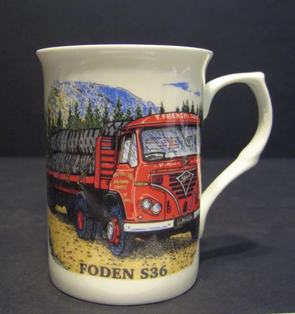 1 Mug FODEN S36 TRUCK WAGON Fine Bone China Mug Cup Beaker