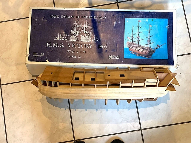 Kit Maquette Bois HMS Victory Corel - Échelle 1:98 - Réf. SM23 - Modélisme Naval Historique