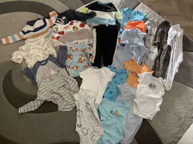 baby boy clothes 9-12 months bundle 24 Items