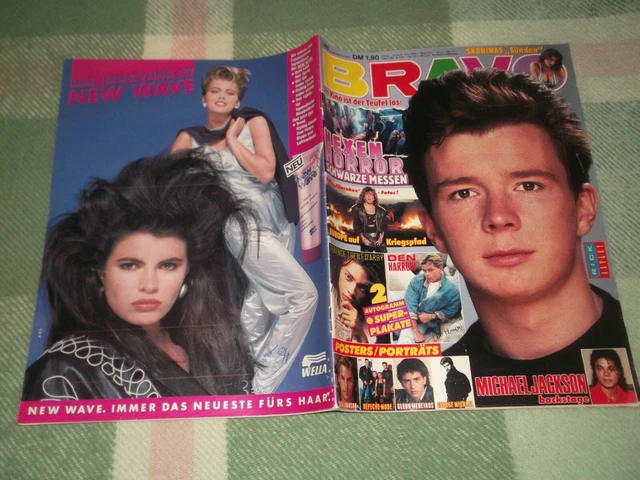 Bravo 48-1987 – Poster Depeche Mode + Don Johnson + George Michael