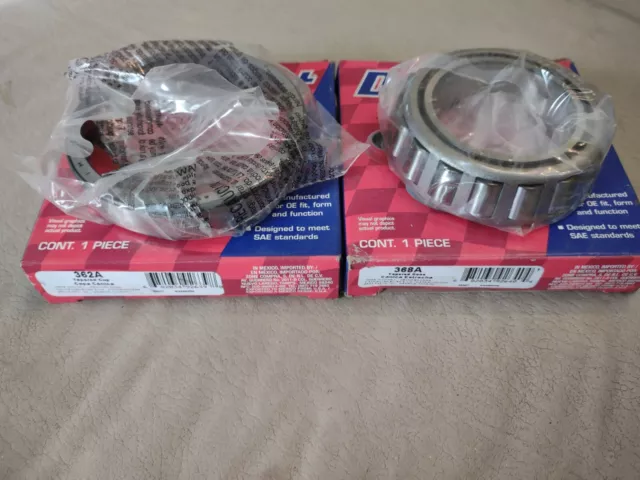 368A/362A Tapered Roller Bearing Set - NEW