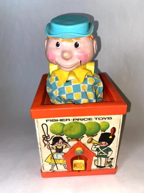 Fisher Price Vintage Jack In The Box FOR SALE! - PicClick UK