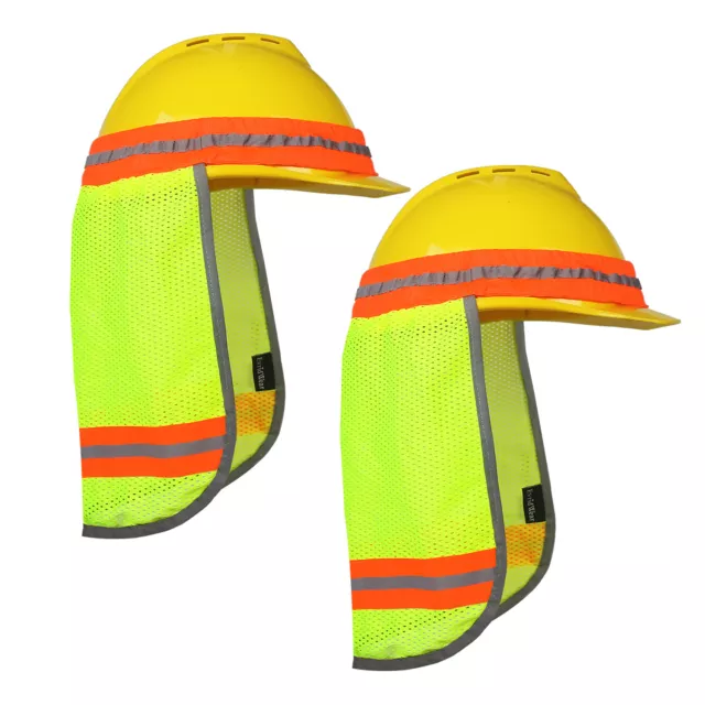 EvridWear Hard Hat Sun Shade Shield - Construction, Outdoor Work, UV Protection