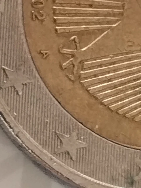 Pièce De 2 Euros Allemagne 2002 J - Très Rare, Circulée, Bimétallique