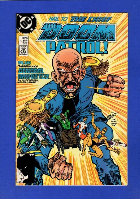 Doom Patrol #16 Nm 9.6 High Grade Dc Comics (1987)