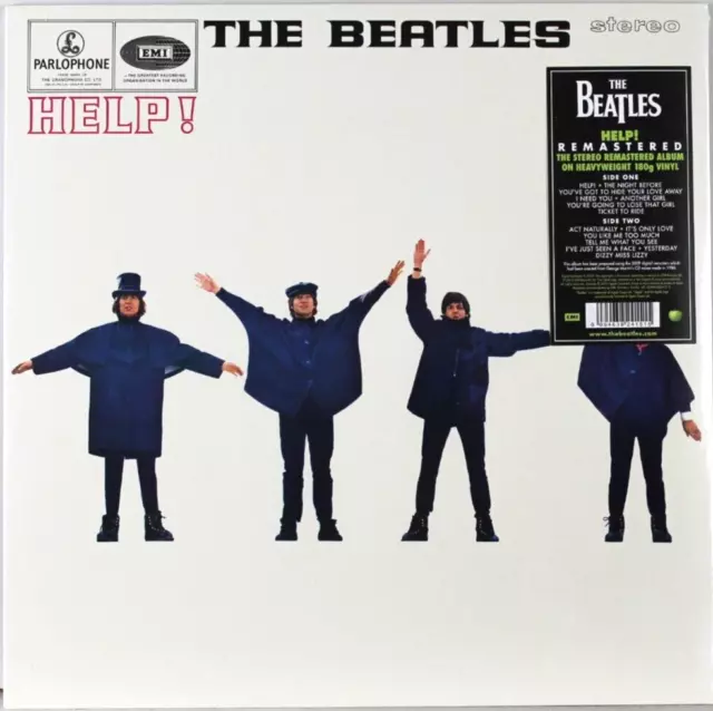 THE BEATLES  Help!  Stereo Remastered Album on 180g Vinyl  EMI 2012  LP