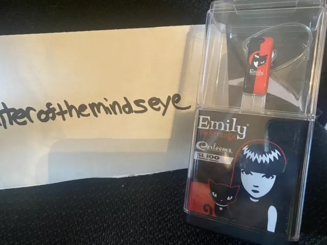 RARE Emily the Strange EARLOOMZ SL 100 Bluetooth headset NEW SEALED Goth Punk