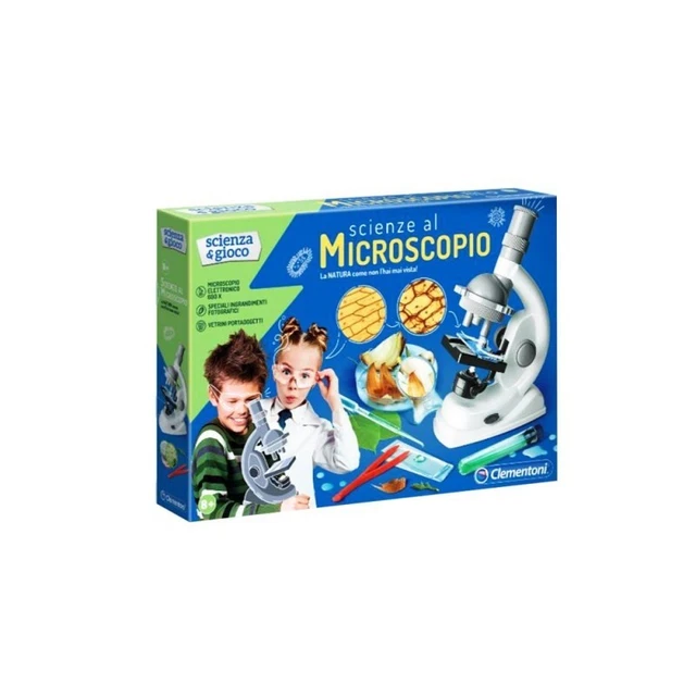 CLEMENTONI SCIENZA&GIOCO MICROSCOPE Sciences Educational game IT