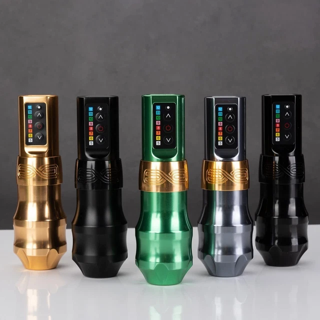 Pen Double Lithium Battery Wireless Tattoo