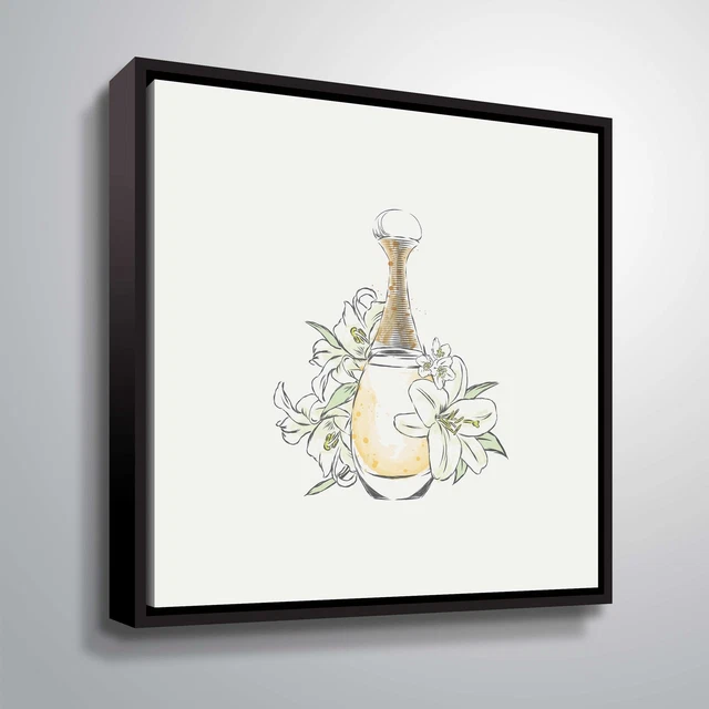 ArtWall 'Perfume III' Gallery Wrapped Floater-framed Canvas  Small