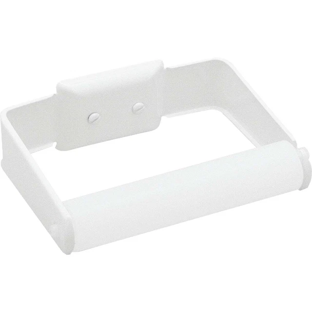 Soporte de papel higiénico de montaje en pared blanco Decko 48890 paquete de 6 decko 48890