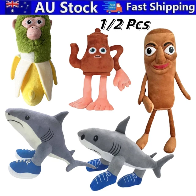 Cappuccino Assassino Kuscheltier - Italian Brainrot Plüschtier 25cm Mit Lustigem Kaffeetassen-Design