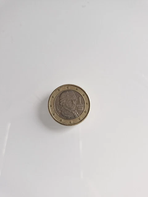 Moneda de 1 euro de mozart de austria Monedas de colección y segunda