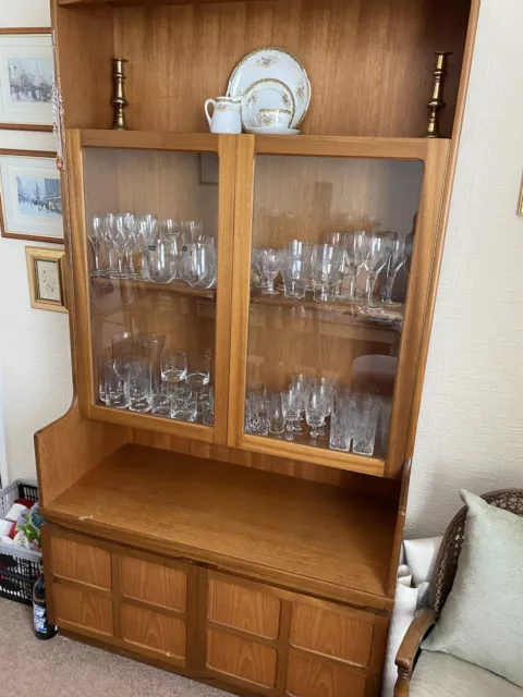 G plan clearance display cabinet