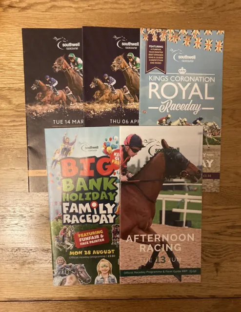 All Weather Racing Southwell - March/August 2023 Racecards