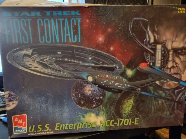 Star Trek AMT First Contact U.S.S, Enterprise NCC 1701 E Model Kit 6326