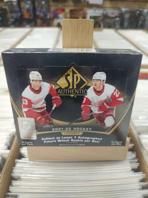 2021-22 Upper Deck Hockey SP auténtica caja de pasatiempos sellada de fábrica