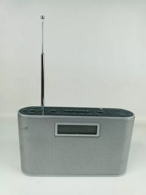 TCM 235027 Multiband Portable Radio Silver Battery operated