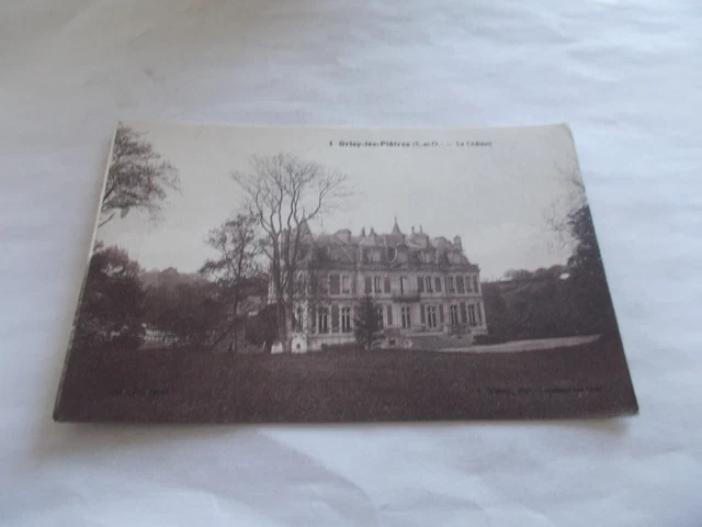 Cpa 95 Grisy Les Platres Val D Oise  Le Chateau