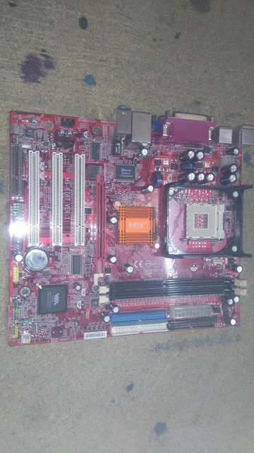 Carte mere Asus P4SD-VX rev 1.04 sans plaque socket 478