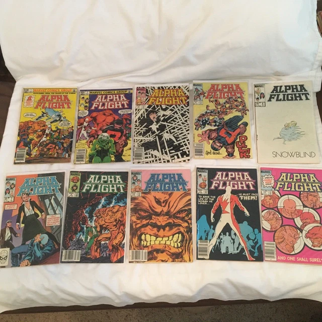 ALPHA FLIGHT Lot Comics 1983-1984  #1 2 3 5 6 7 9 10 11 12 13 14 15 16 17 18 19