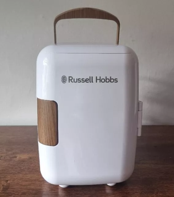 Mini refrigerador calentador Russell Hobbs blanco 4 L