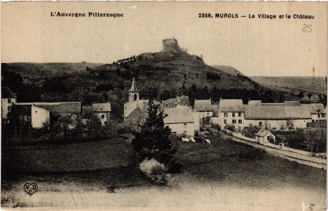 CPA AK L'Auvergne Picturesque MUROLS Le Village et le Chateau (409586)