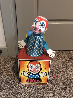 mattel jack in the box clown