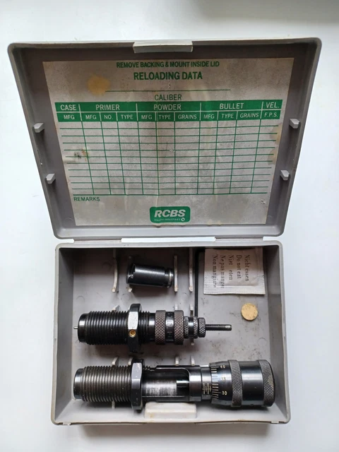 Outils De Rechargement RCBS - Calibre .243 Win - Série Competition - Occasion