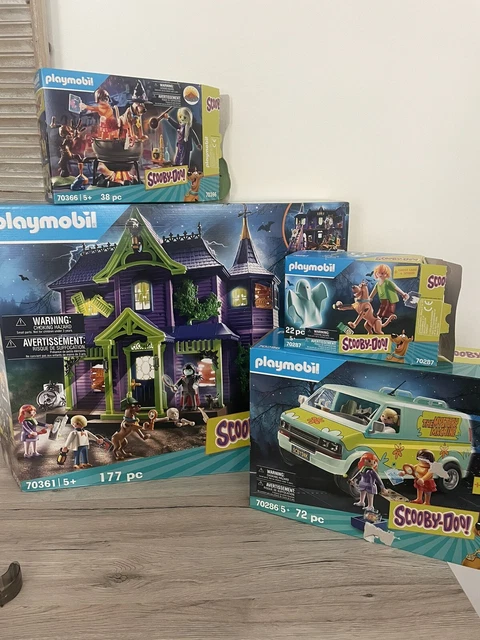 lot playmobil scooby-doo