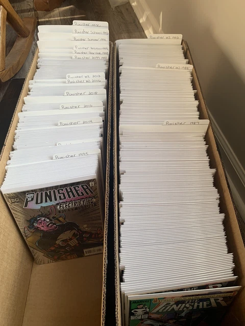 FULL SETS!! Punisher 1-104, 1-7 War Journal 1-80, Zone 1-41 +1995 2011 2014 2016