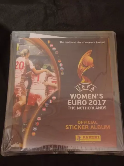 Panini EM Euro 2017 Frauen Women saled Komplettsatz Deutsche Version  TIP TOP